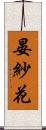 晏紗花 Scroll