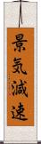 景気減速 Scroll