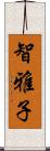 智雅子 Scroll