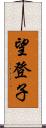 望登子 Scroll
