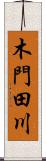 木門田川 Scroll