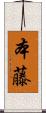 本藤 Scroll