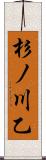 杉ノ川乙 Scroll
