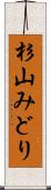 杉山みどり Scroll