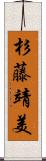 杉藤靖美 Scroll
