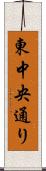 東中央通り Scroll