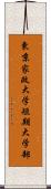 東京家政大学短期大学部 Scroll