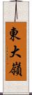 東大嶺 Scroll