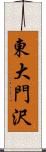 東大門沢 Scroll