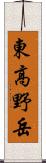 東高野岳 Scroll