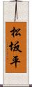 松坂平 Scroll