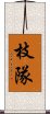 枝隊 Scroll