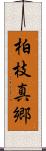 柏枝真郷 Scroll