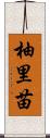 柚里苗 Scroll