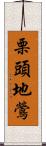 栗頭地鶯 Scroll