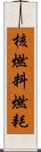 核燃料燃耗 Scroll