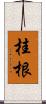 桂根 Scroll