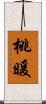 桃暖 Scroll