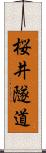 桜井隧道 Scroll