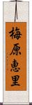 梅原恵里 Scroll