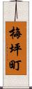 梅坪町 Scroll