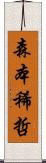 森本稀哲 Scroll
