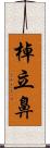 棹立鼻 Scroll