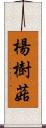 楊樹菇 Scroll