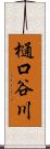 樋口谷川 Scroll
