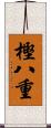 樫八重 Scroll