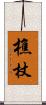 樵杖 Scroll