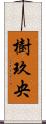 樹玖央 Scroll