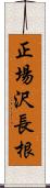 正場沢長根 Scroll