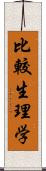 比較生理学 Scroll