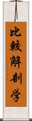 比較解剖学 Scroll