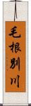 毛根別川 Scroll