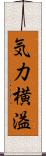 気力横溢 Scroll