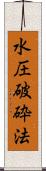 水圧破砕法 Scroll