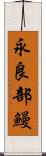 永良部鰻 Scroll