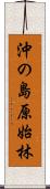 沖の島原始林 Scroll