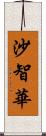 沙智華 Scroll