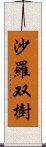 沙羅双樹 Scroll