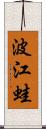 波江蛙 Scroll