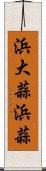 浜大蒜 Scroll