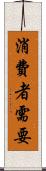 消費者需要 Scroll