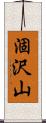 涸沢山 Scroll