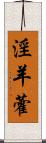 淫羊藿 Scroll