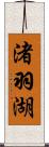 渚羽湖 Scroll