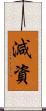 減資 Scroll