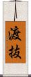 渡抜 Scroll